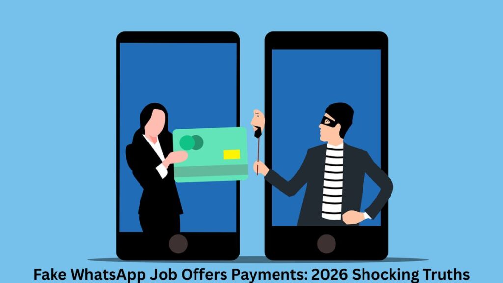 Fake WhatsApp Job Offers Payments 2026 Shocking Truths
