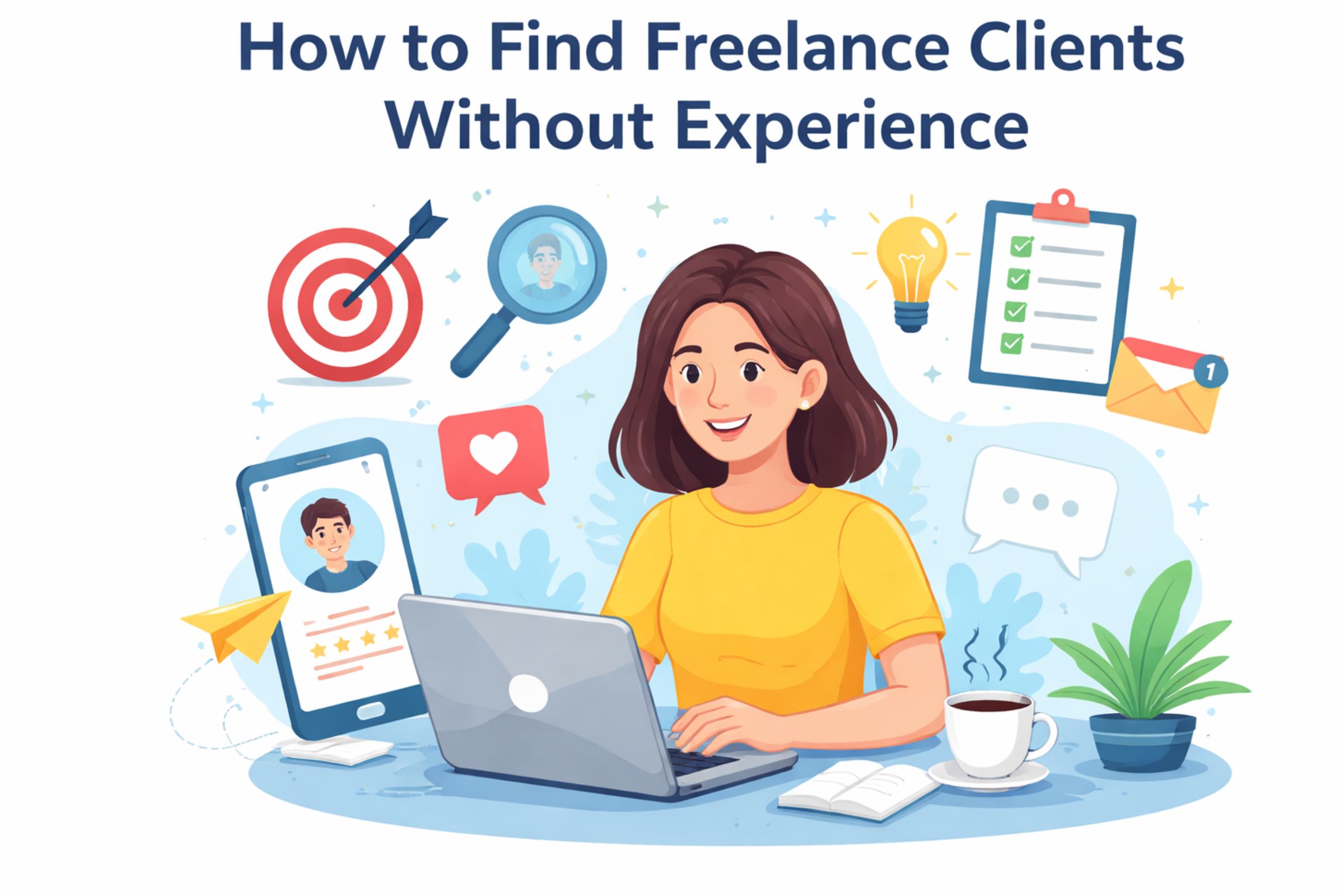 how to find freelance clients without experience
